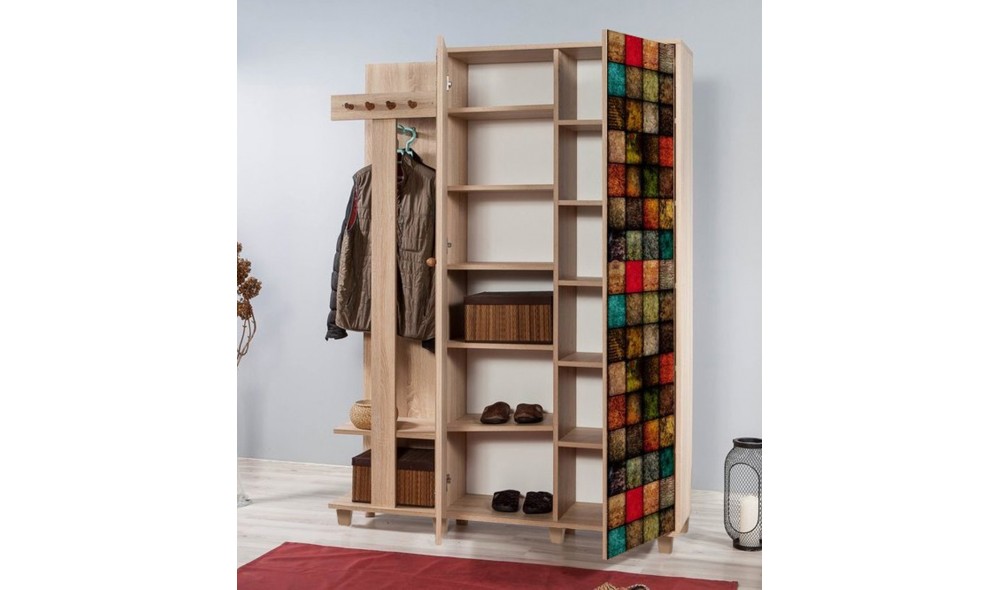 Antreu, Garmanto 135-723, Stejar Sonoma, 135 x 192 x 36 cm