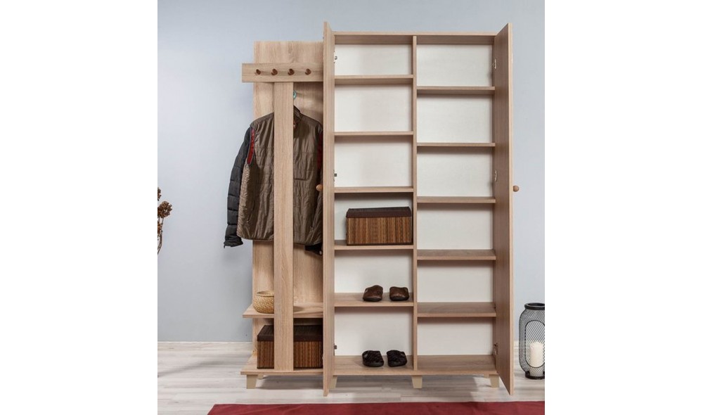 Antreu, Garmanto 135-723, Stejar Sonoma, 135 x 192 x 36 cm