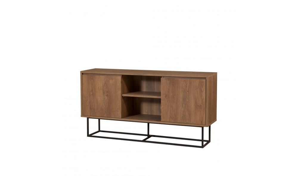 Consola, Zela, NucNegru, 140 x 72 x 36 cm