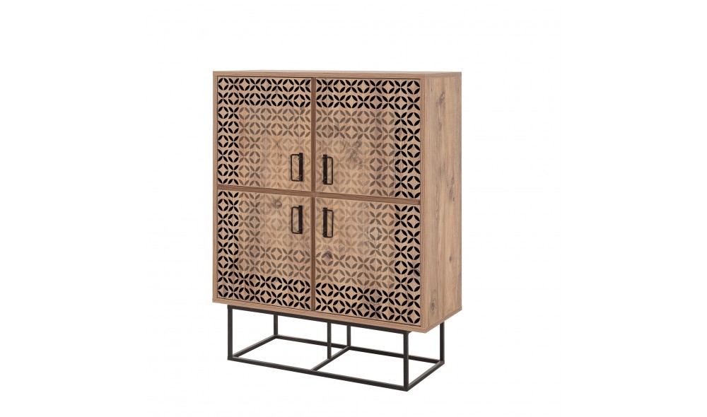 Comoda multifunctional Quantum Solo - Fade 93 x 115 x 36 cm