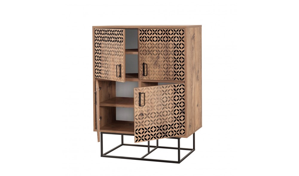 Comoda multifunctional Quantum Solo - Fade 93 x 115 x 36 cm