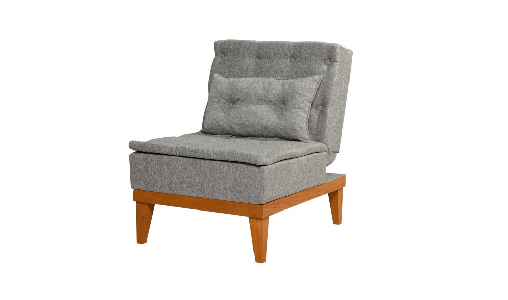 Fotoliu, Fuoco Berjer - Gri inchis, 62 x 80 x 80 cm