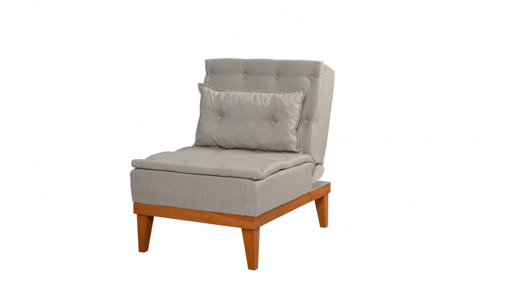 Fotoliu, Fuoco Berjer - Crema, 62 x 80 x 80 cm