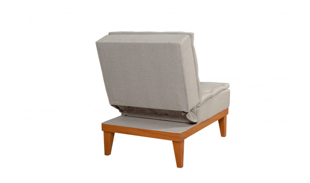 Fotoliu, Fuoco Berjer - Crema, 62 x 80 x 80 cm