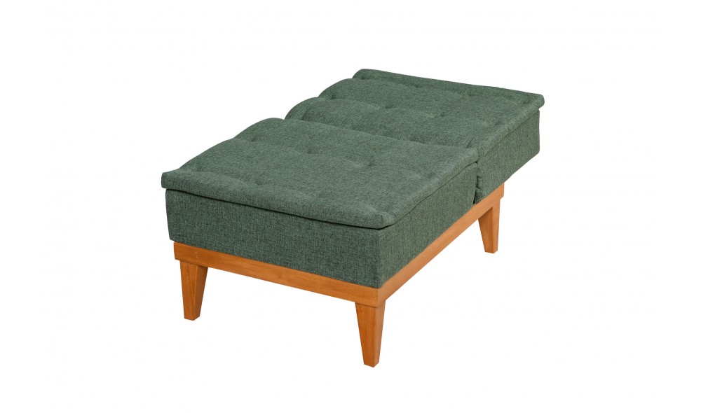 Fotoliu, Fuoco Berjer - Verde, 62 x 80 x 80 cm