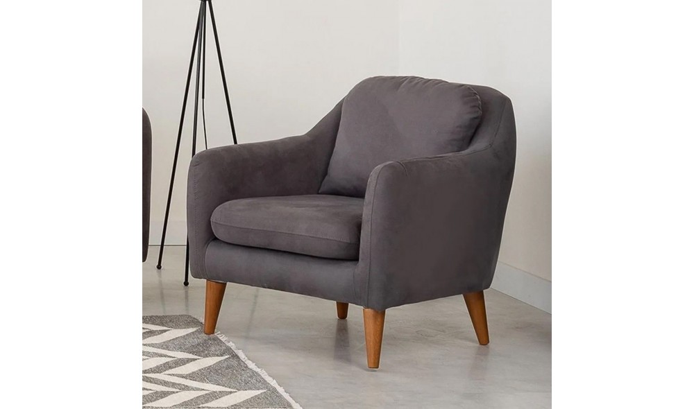 Fotoliu, Soli Berjer - Antracit, 71 x 84 x 77 cm