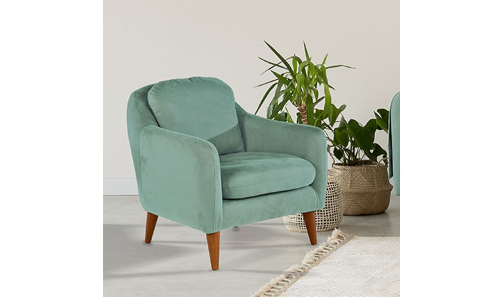 Fotoliu, Soli Berjer - Sea Green, 71 x 84 x 77 cm