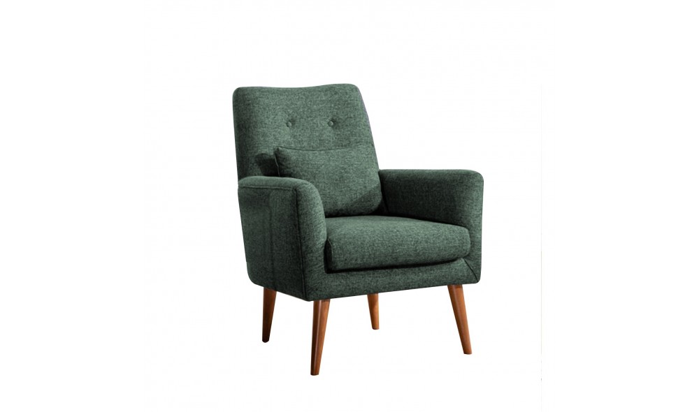 Fotoliu, Zeni - Verde, 72 x 97 x 66 cm