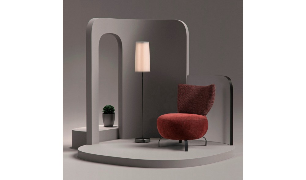 Fotoliu, Loly - Rosu Claret, 64 x 84 x 74 cm