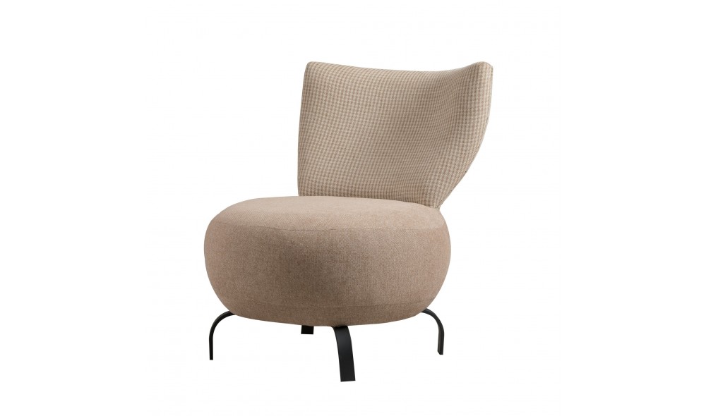 Set fotoliu, Set Loly - Crema, 64 x 84 x 74 cm