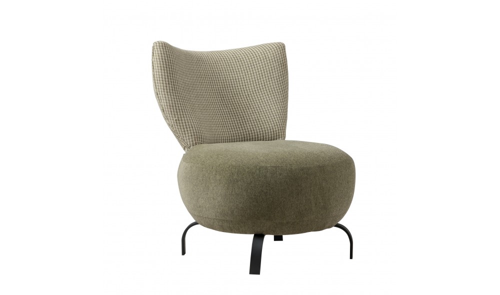 Set fotoliu, Set Loly - Verde, 64 x 84 x 74 cm