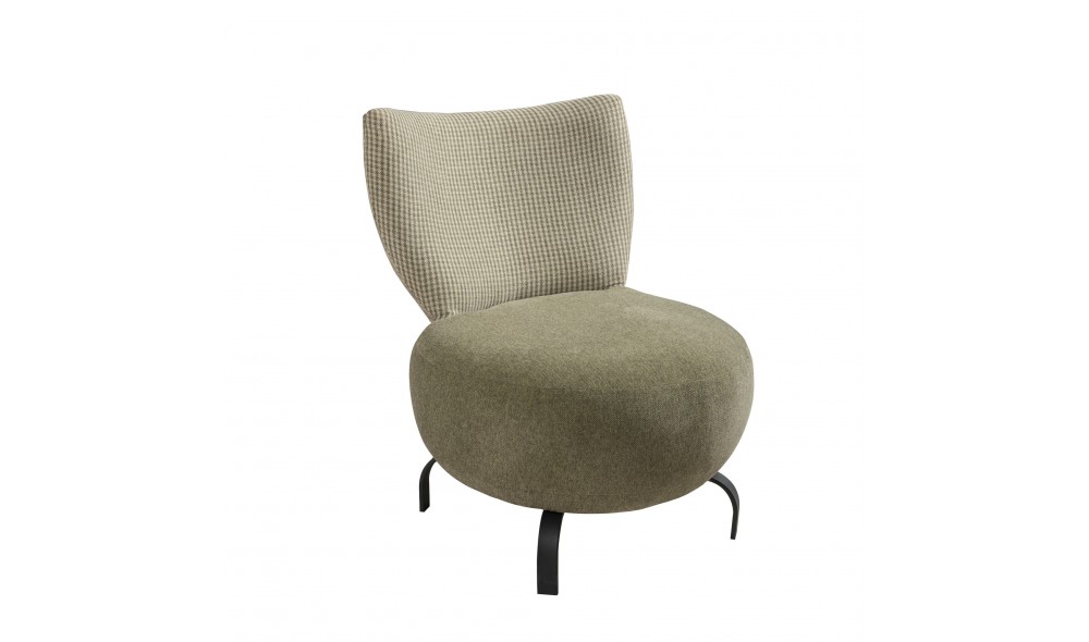 Set fotoliu, Set Loly - Verde, 64 x 84 x 74 cm