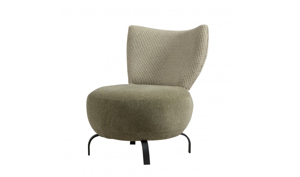 Set fotoliu, Set Loly - Verde, 64 x 84 x 74 cm