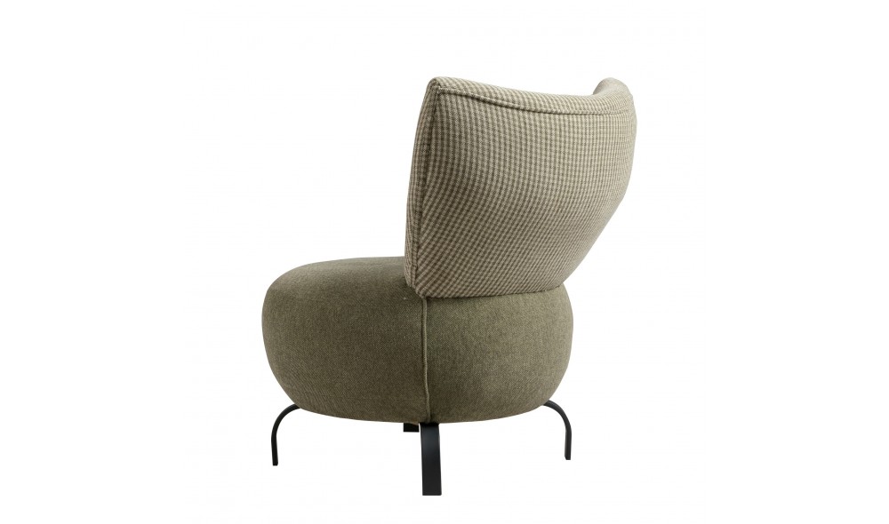 Set fotoliu, Set Loly - Verde, 64 x 84 x 74 cm