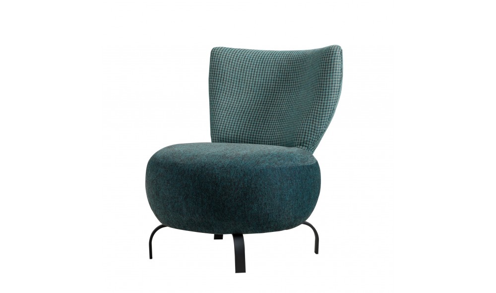 Set fotoliu, Set Loly - Turcoaz, 64 x 84 x 74 cm