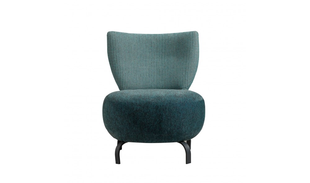 Set fotoliu, Set Loly - Turcoaz, 64 x 84 x 74 cm