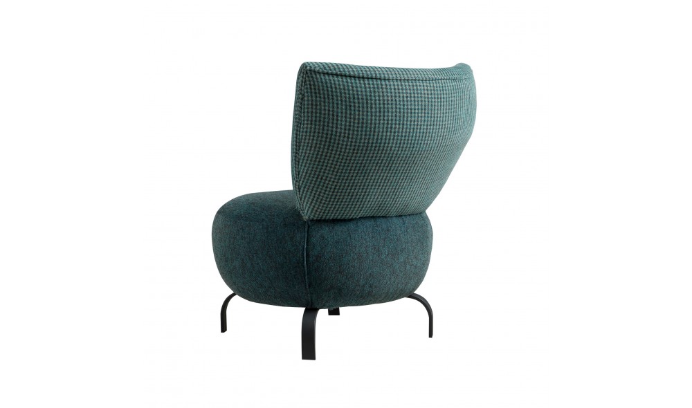 Set fotoliu, Set Loly - Turcoaz, 64 x 84 x 74 cm