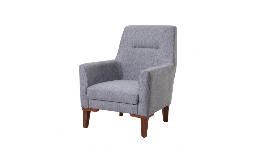 Fotoliu, Liones 29 - Gri, 70 x 93 x 76 cm