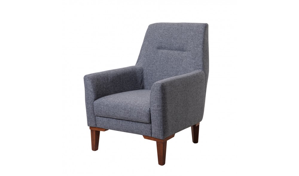 Fotoliu, Liones 30 - Gri inchis, 70 x 93 x 76 cm