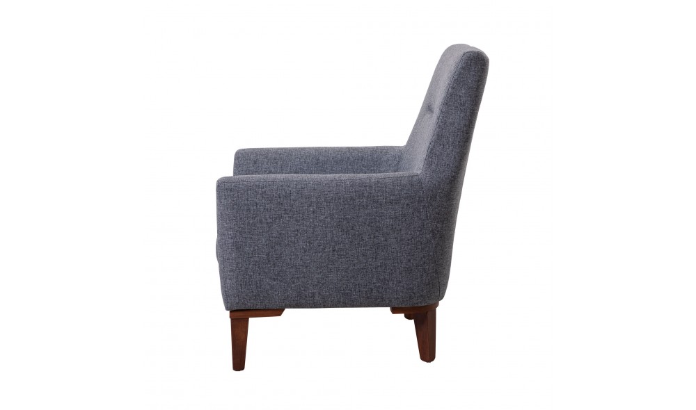 Fotoliu, Liones 30 - Gri inchis, 70 x 93 x 76 cm