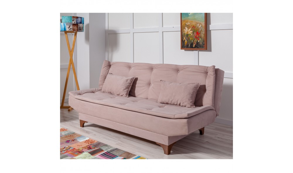 Canapea extensibila cu 3 locuri, Kelebek - Stanca, 190 x 90 x 85 cm