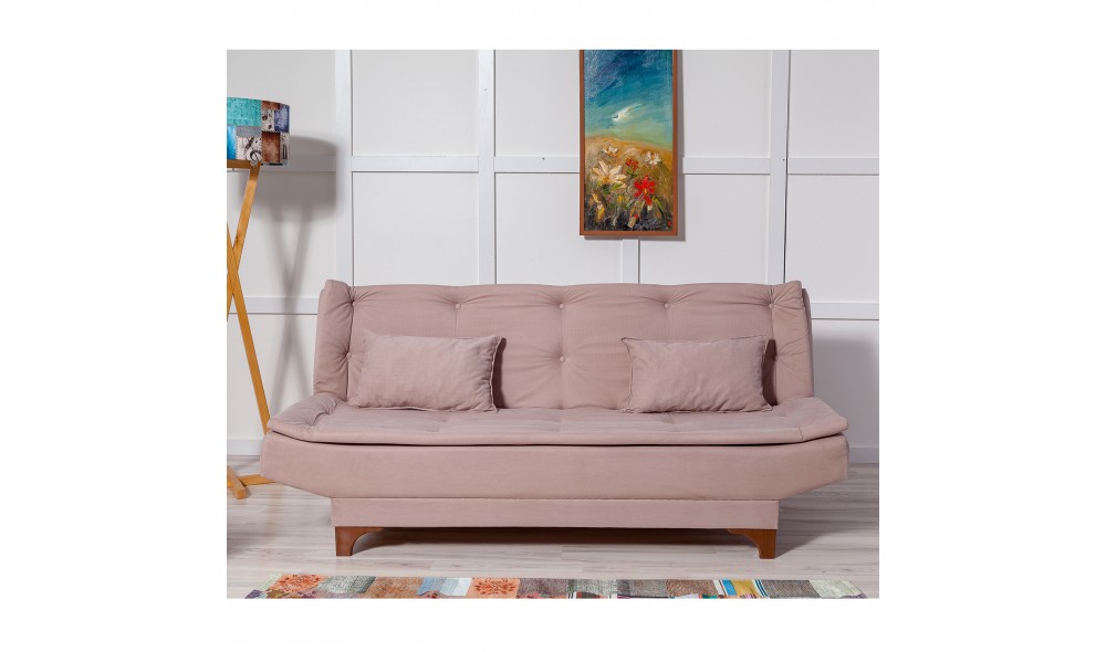 Canapea extensibila cu 3 locuri, Kelebek - Stanca, 190 x 90 x 85 cm