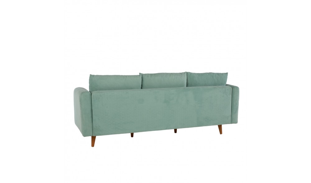 Canapea 3 locuri, Sofia - Sea Green, 215 x 91 x 85 cm