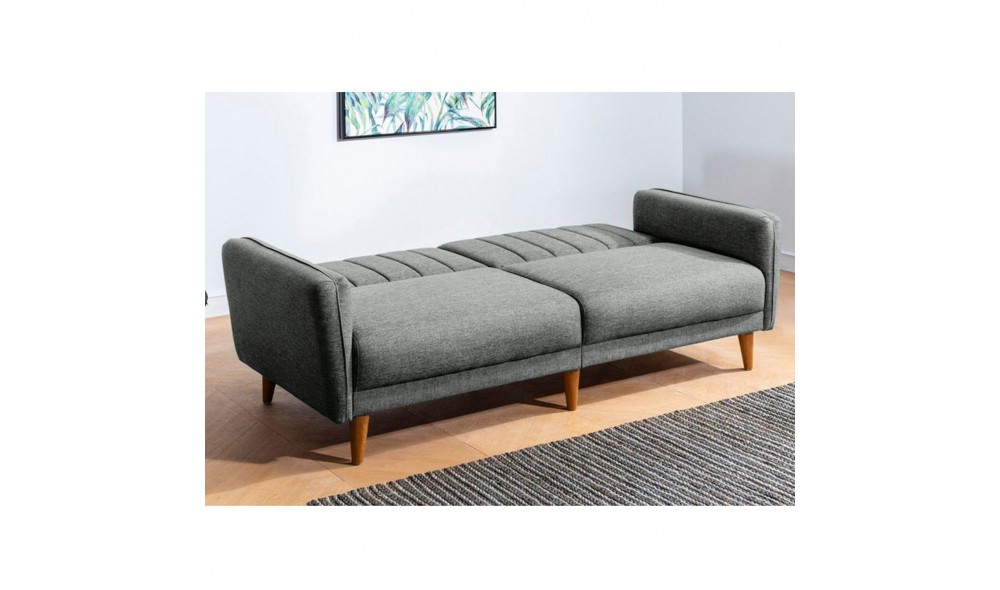 Canapea extensibila cu 3 locuri, Aqua - Verde, 210 x 80 x 90 cm