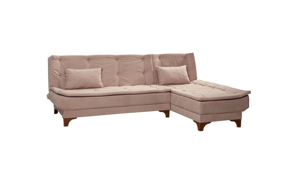 Canapea extensibila de colt, Kelebek Colt dreapta - Stanca, 225 x 86 x 160 cm