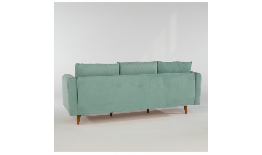 Canapea de coltar, Sofia Colt stanga - Sea Green, 215 x 91 x 145 cm