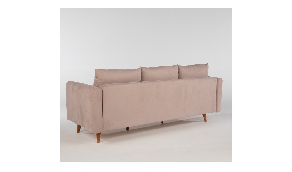 Canapea de coltar, Sofia Colt stanga - Stanca, 215 x 91 x 145 cm