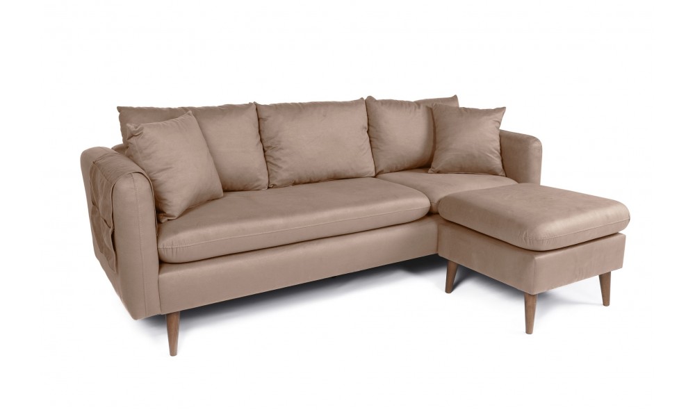 Canapea de coltar, Sofia Colt dreapta - Rock, 215 x 91 x 145 cm