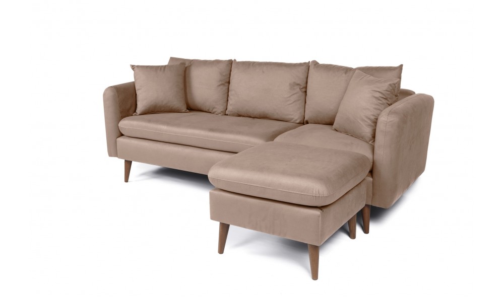 Canapea de coltar, Sofia Colt dreapta - Rock, 215 x 91 x 145 cm