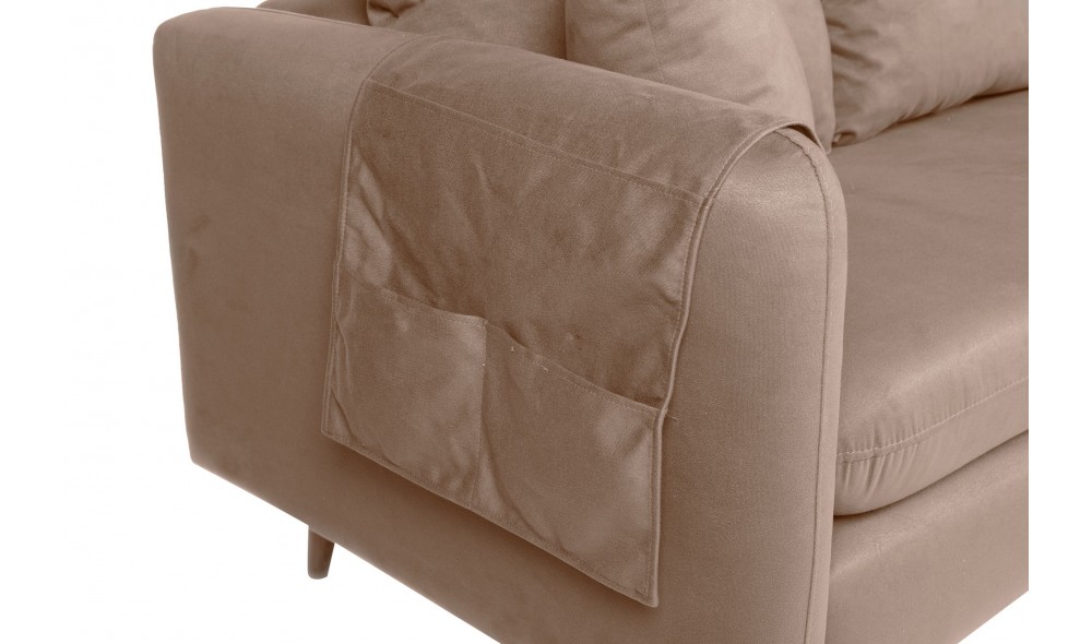 Canapea de coltar, Sofia Colt dreapta - Rock, 215 x 91 x 145 cm