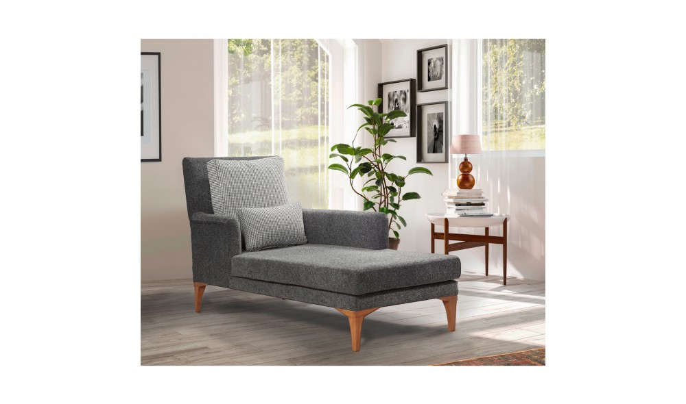 Fotoliu de zi, Bifo - Antracit, 79 x 100 x 167 cm