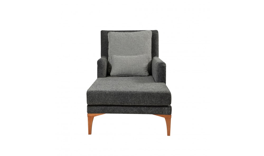 Fotoliu de zi, Bifo - Antracit, 79 x 100 x 167 cm