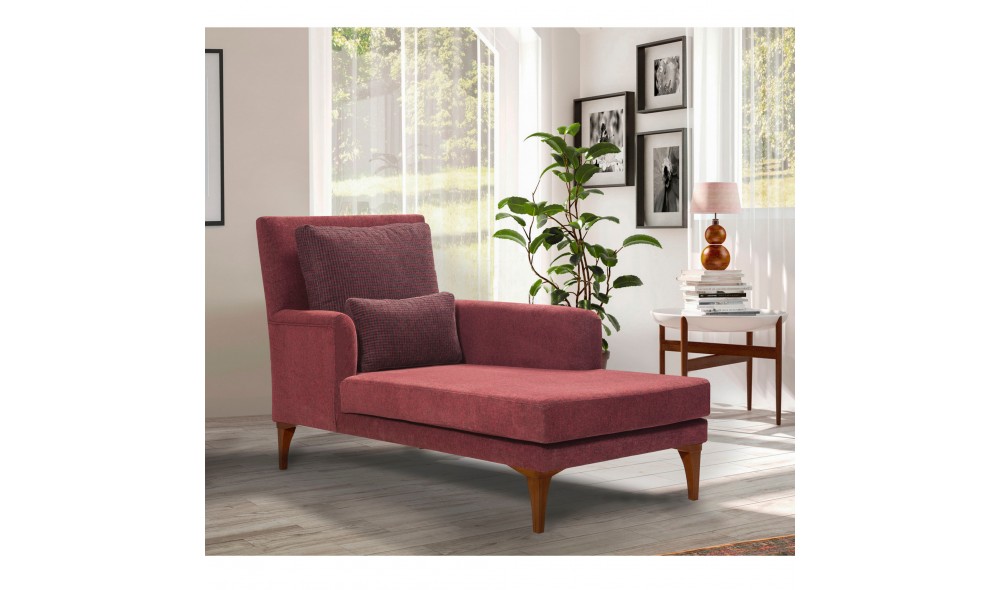 Fotoliu de zi, Bifo - Rosu Claret, 79 x 100 x 167 cm