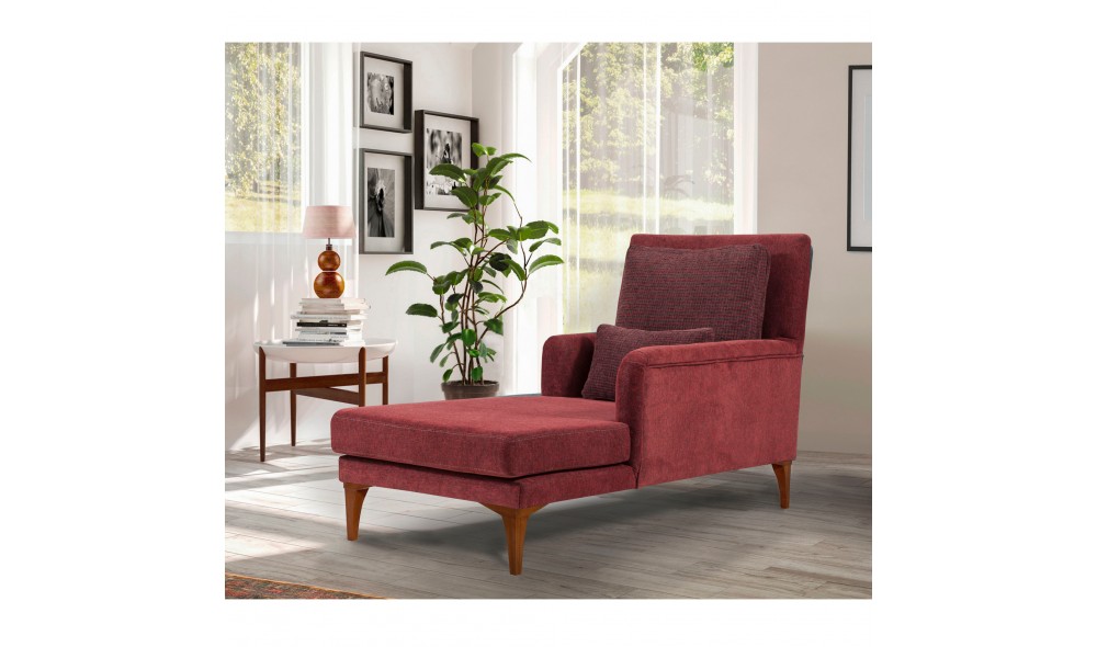 Fotoliu de zi, Bifo - Rosu Claret, 79 x 100 x 167 cm