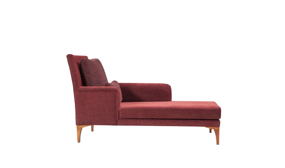 Fotoliu de zi, Bifo - Rosu Claret, 79 x 100 x 167 cm