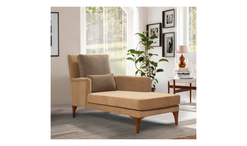 Fotoliu de zi, Bifo - Mustar, 79 x 100 x 167 cm