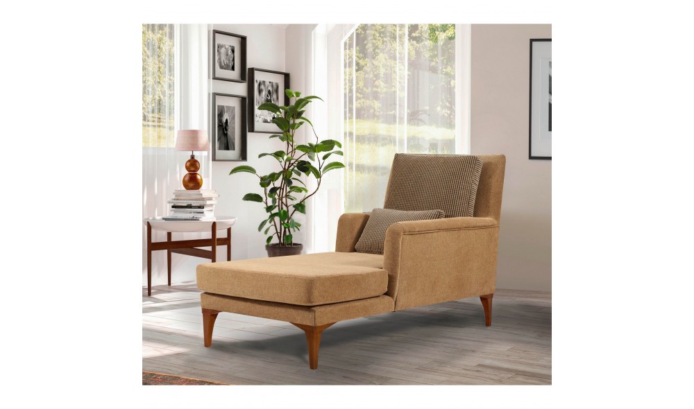 Fotoliu de zi, Bifo - Mustar, 79 x 100 x 167 cm