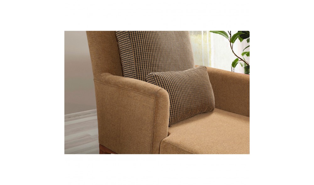 Fotoliu de zi, Bifo - Mustar, 79 x 100 x 167 cm