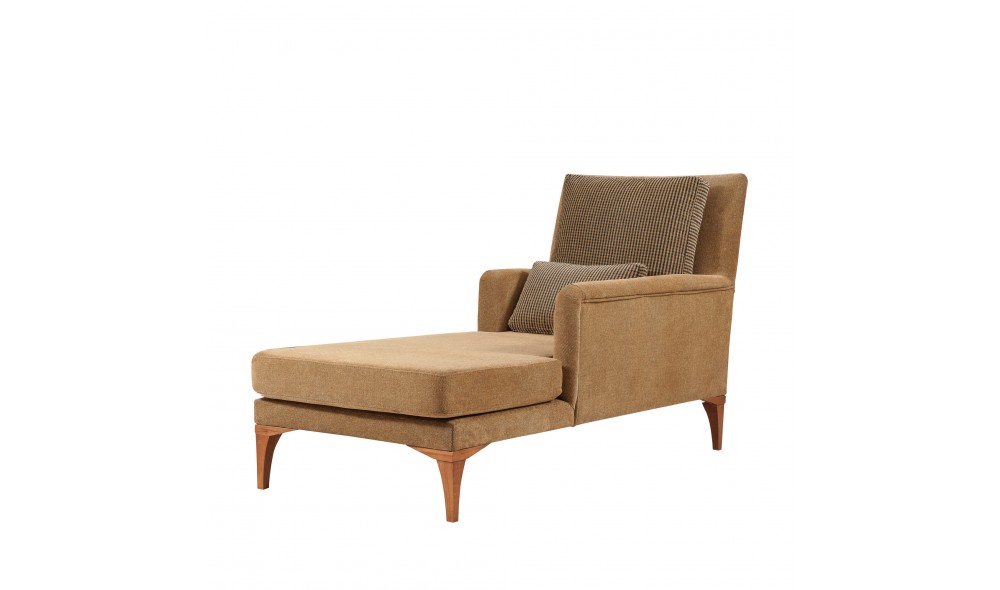 Fotoliu de zi, Bifo - Mustar, 79 x 100 x 167 cm