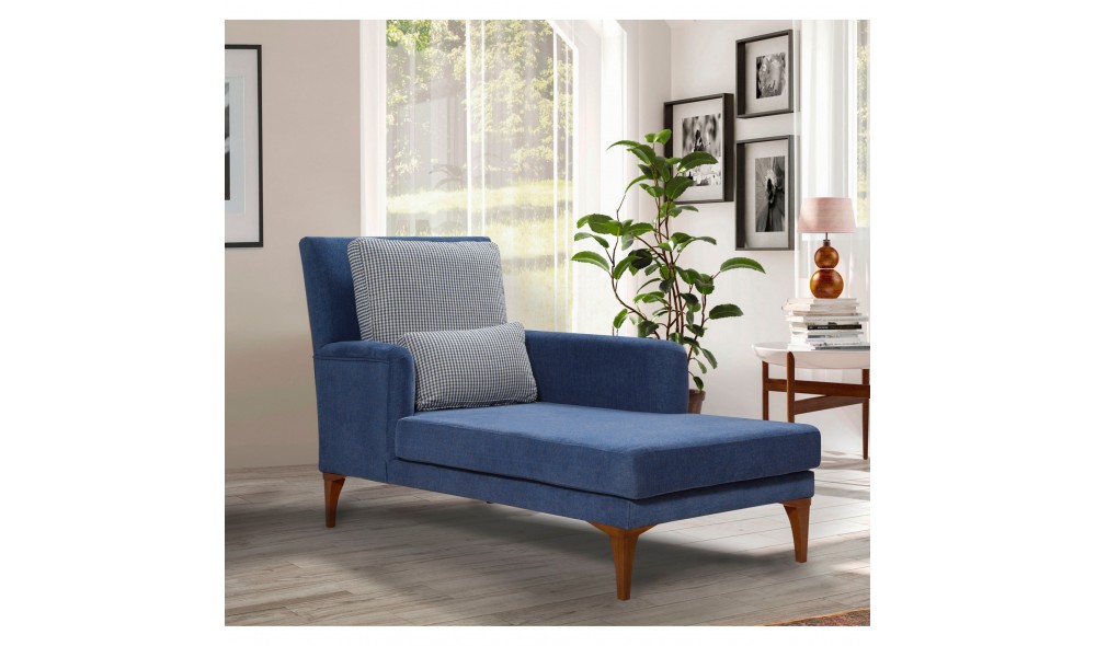 Fotoliu de zi, Bifo - Albastru, 79 x 100 x 167 cm