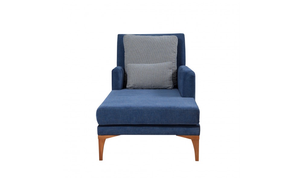 Fotoliu de zi, Bifo - Albastru, 79 x 100 x 167 cm