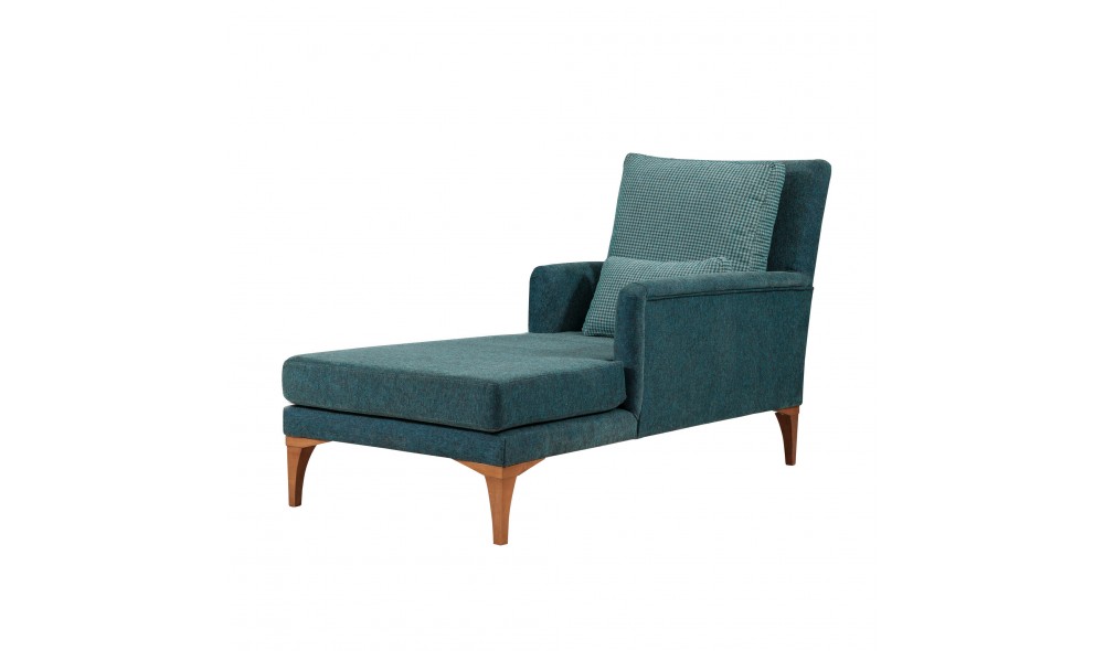 Fotoliu de zi, Bifo - Turcoaz, 79 x 100 x 167 cm