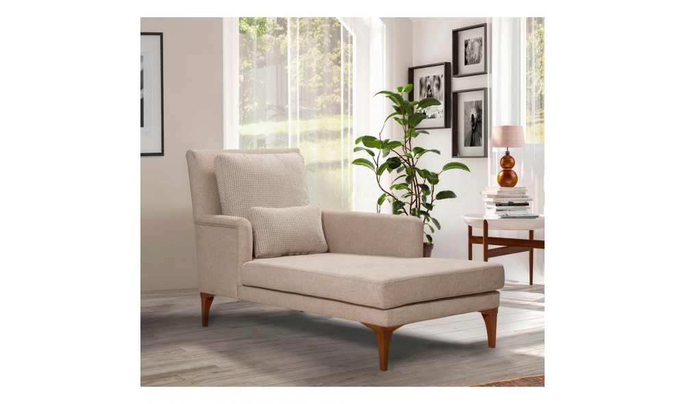 Fotoliu de zi, Bifo - Crema, 79 x 100 x 167 cm