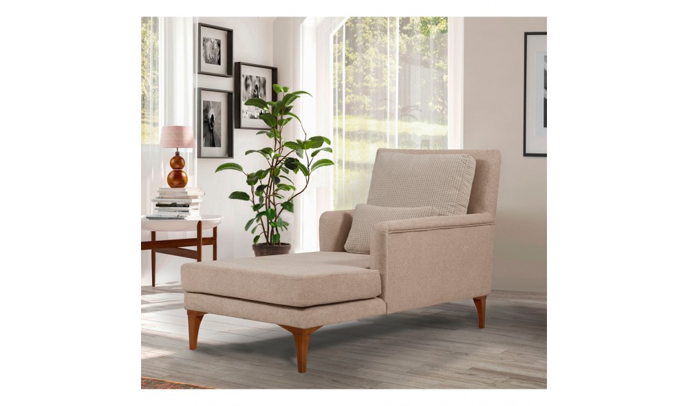 Fotoliu de zi, Bifo - Crema, 79 x 100 x 167 cm