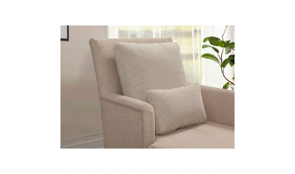 Fotoliu de zi, Bifo - Crema, 79 x 100 x 167 cm