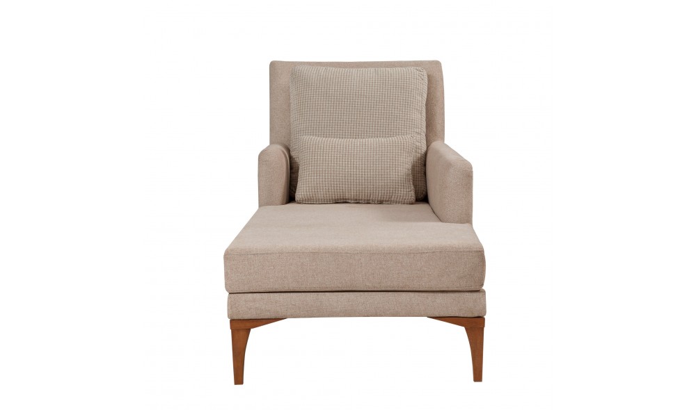 Fotoliu de zi, Bifo - Crema, 79 x 100 x 167 cm